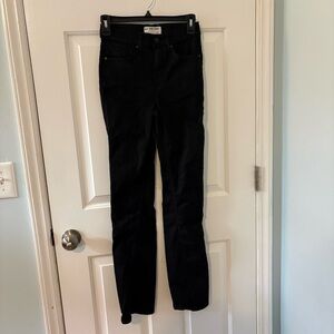 We The Free Women's size 25 Straight Leg Black Jeans